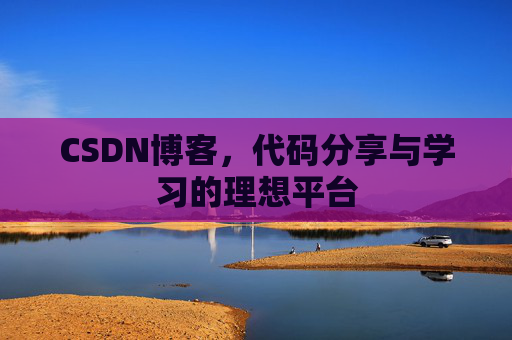 CSDN博客，代码分享与学习的理想平台
